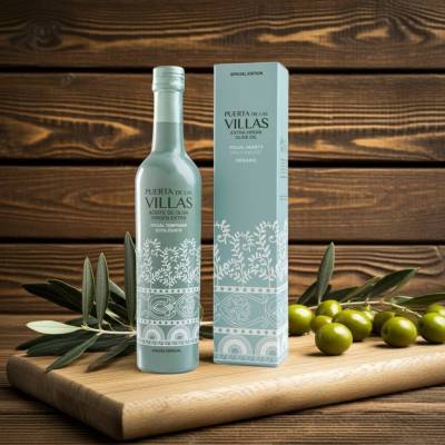 Ekologiczna Oliwa z oliwek Extra Virgin Picual Puerta de las Villas wczesna verde edycja specjalna 0,5L