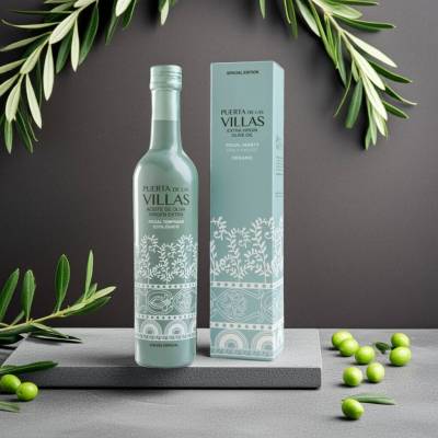 Ekologiczna Oliwa z oliwek Extra Virgin Picual Puerta de las Villas wczesna verde edycja specjalna 0,5L