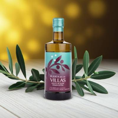 Oliwa z oliwek Extra Virgin Coupage Picual i Arbequina Puerta de las Villas 0,5L