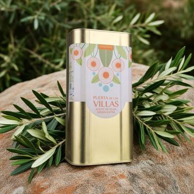Ekologiczna Oliwa z oliwek Extra Virgin Picual Puerta de las Villas zielona puszka 5L
