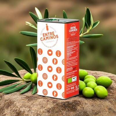 Ekologiczna Oliwa z oliwek extra virgin w puszce 5L - 100% Hojiblanca-wczesny zbiór