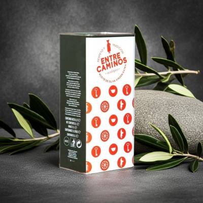 Ekologiczna Oliwa z oliwek extra virgin w puszce 5L - 100% Hojiblanca-wczesny zbiór