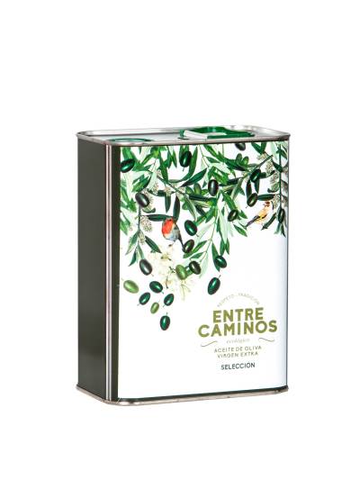 Ekologiczna oliwa z oliwek extra virgin zielona edycja specjalna-100% Hojiblanca w puszce 2000ml