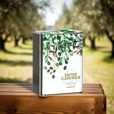 Ekologiczna oliwa z oliwek extra virgin zielona edycja specjalna-100% Hojiblanca w puszce 2000ml