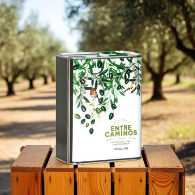 Ekologiczna oliwa z oliwek extra virgin zielona edycja specjalna-100% Hojiblanca w puszce 2000ml