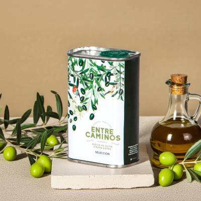 Ekologiczna oliwa z oliwek extra virgin zielona edycja specjalna-100% Hojiblanca w puszce 250ml