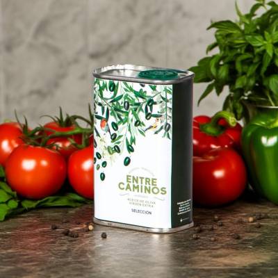 Ekologiczna oliwa z oliwek extra virgin zielona edycja specjalna-100% Hojiblanca w puszce 250ml