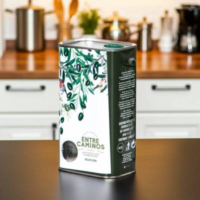 Ekologiczna oliwa z oliwek extra virgin zielona edycja specjalna-100% Hojiblanca w puszce 1000ml