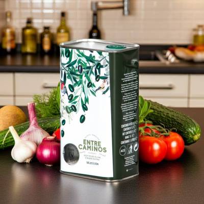 Ekologiczna oliwa z oliwek extra virgin zielona edycja specjalna-100% Hojiblanca w puszce 1000ml