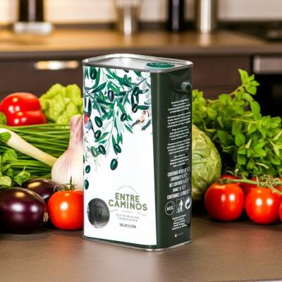 Ekologiczna oliwa z oliwek extra virgin zielona edycja specjalna-100% Hojiblanca w puszce 1000ml