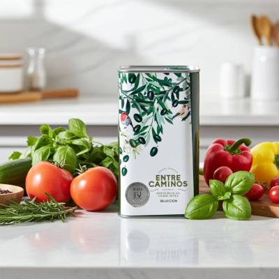 Ekologiczna oliwa z oliwek extra virgin zielona edycja specjalna-100% Hojiblanca w puszce 1000ml