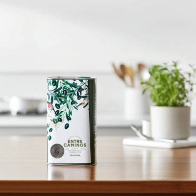 Ekologiczna oliwa z oliwek extra virgin zielona edycja specjalna-100% Hojiblanca w puszce 1000ml