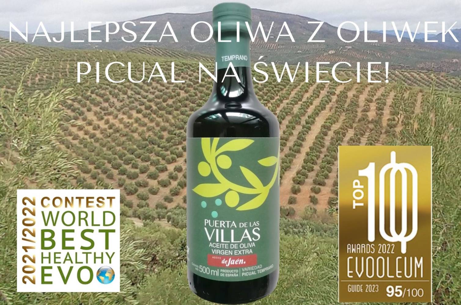 Najlepsza oliwa z oliwek picual na Świecie!